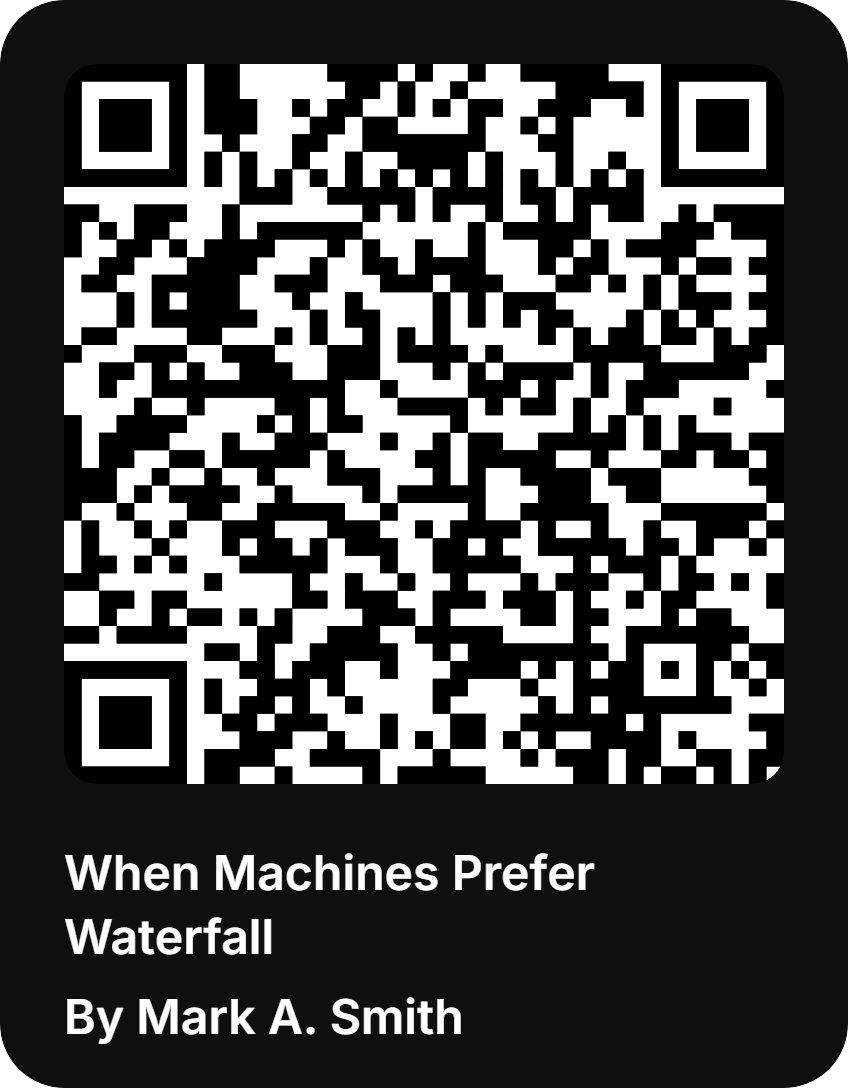 QR code for unabridged audiobook